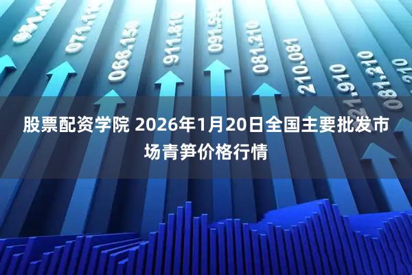 股票配资学院 2026年1月20日全国主要批发市场青笋价格行情