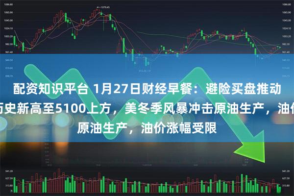 配资知识平台 1月27日财经早餐：避险买盘推动，金价创历史新高至5100上方，美冬季风暴冲击原油生产，油价涨幅受限